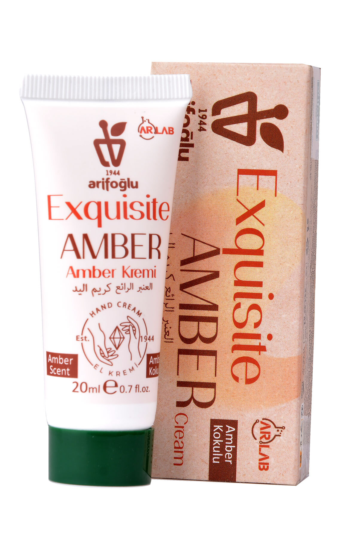 Amber El Kremi 20 ml Nemlendirici Besleyici Yumuşatıcı El Bakım Kremi — 600 67 109 — تصویر 2 از 2
