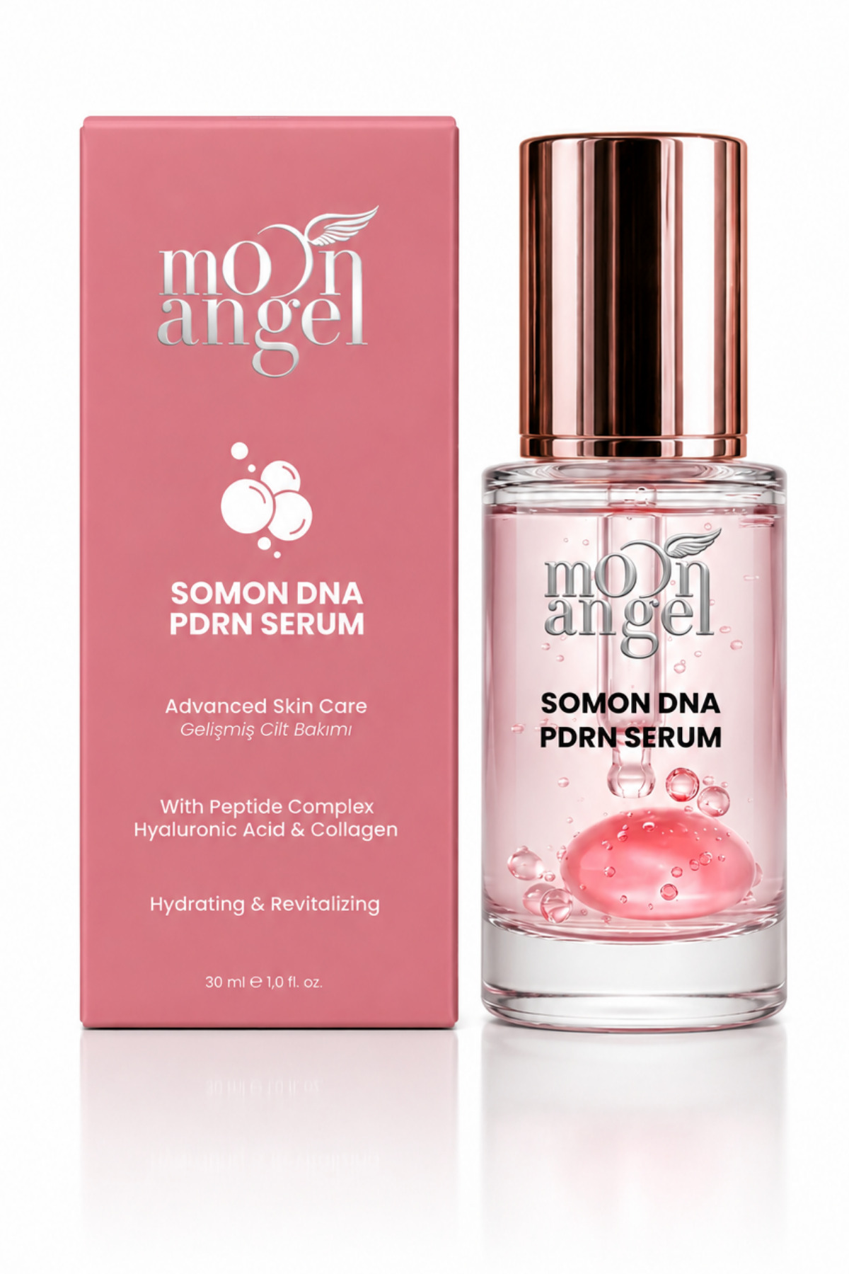PDRN İçeren Cildi Gençleştirmeye Yardımcı Çift Fazlı Esans Serum PDRN Bounce Ball Serumu 30 mL — görsel 3