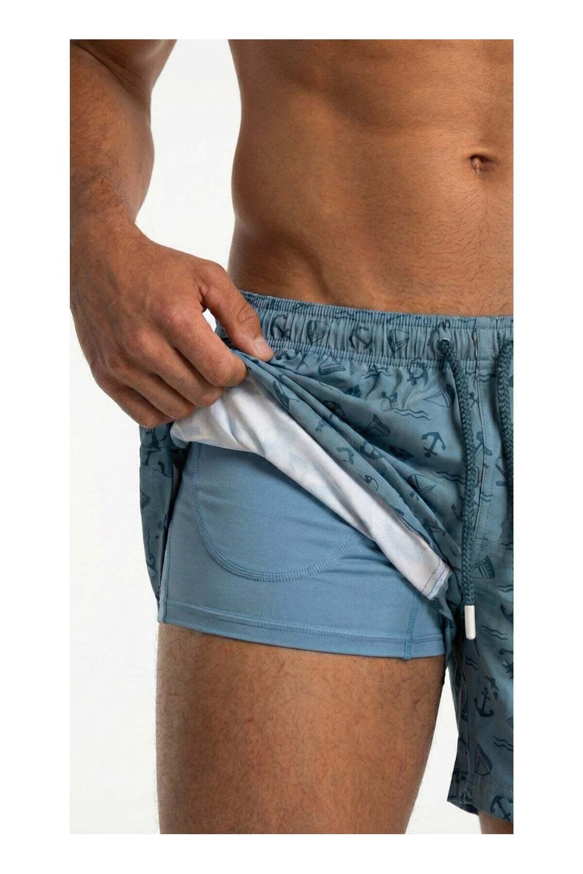 Generic Cetus Board Short AnchorShip (Teal)