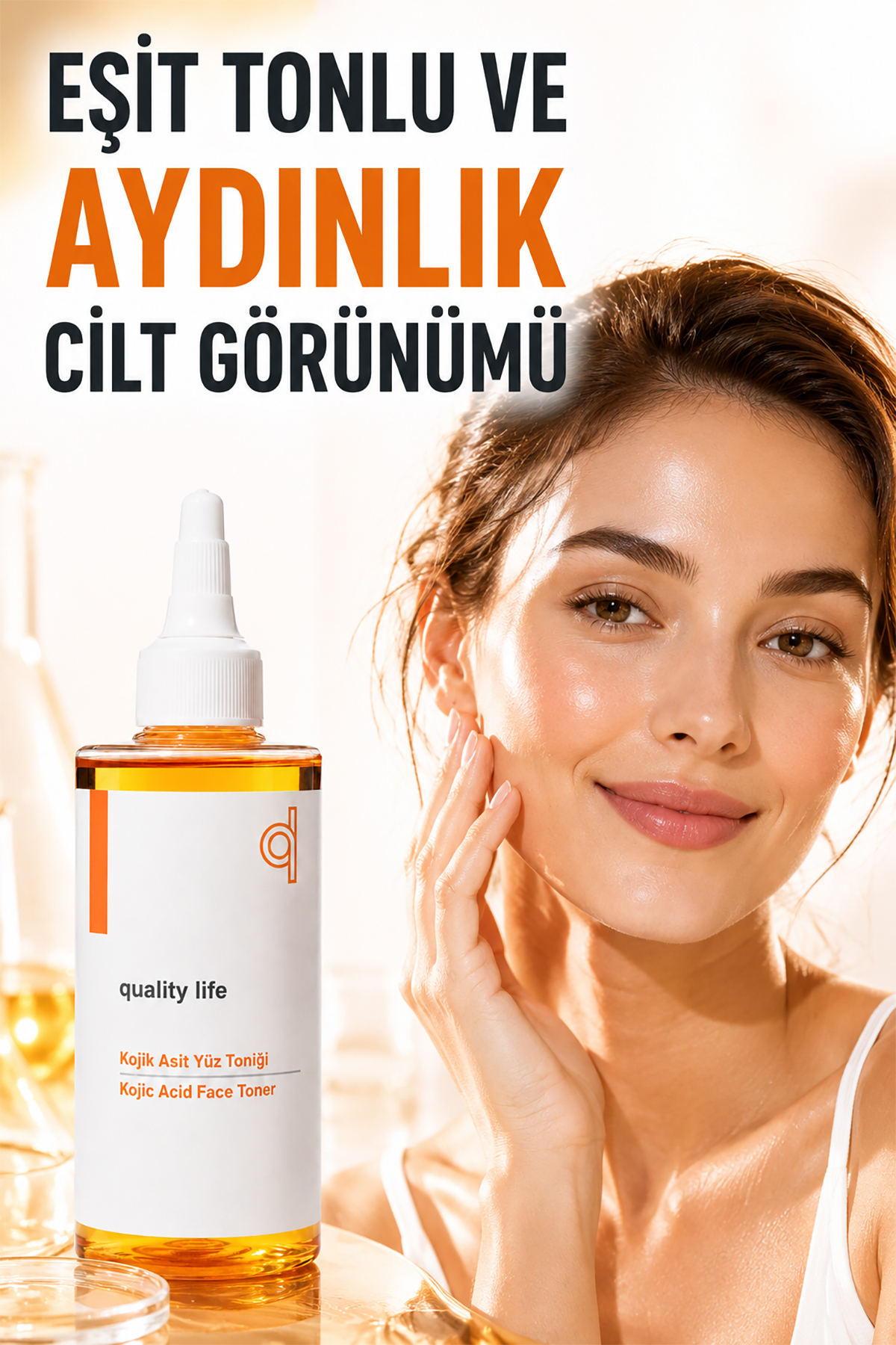 Kojik Asit Tonik 11 Aktifli Aydınlatıcı Leke ve Siyah Nokta Karşıtı Cilt Nemlendirici 200 ml — kojik-asit-tonik-sivilce-akne-karşıtı — تصویر 3 از 8