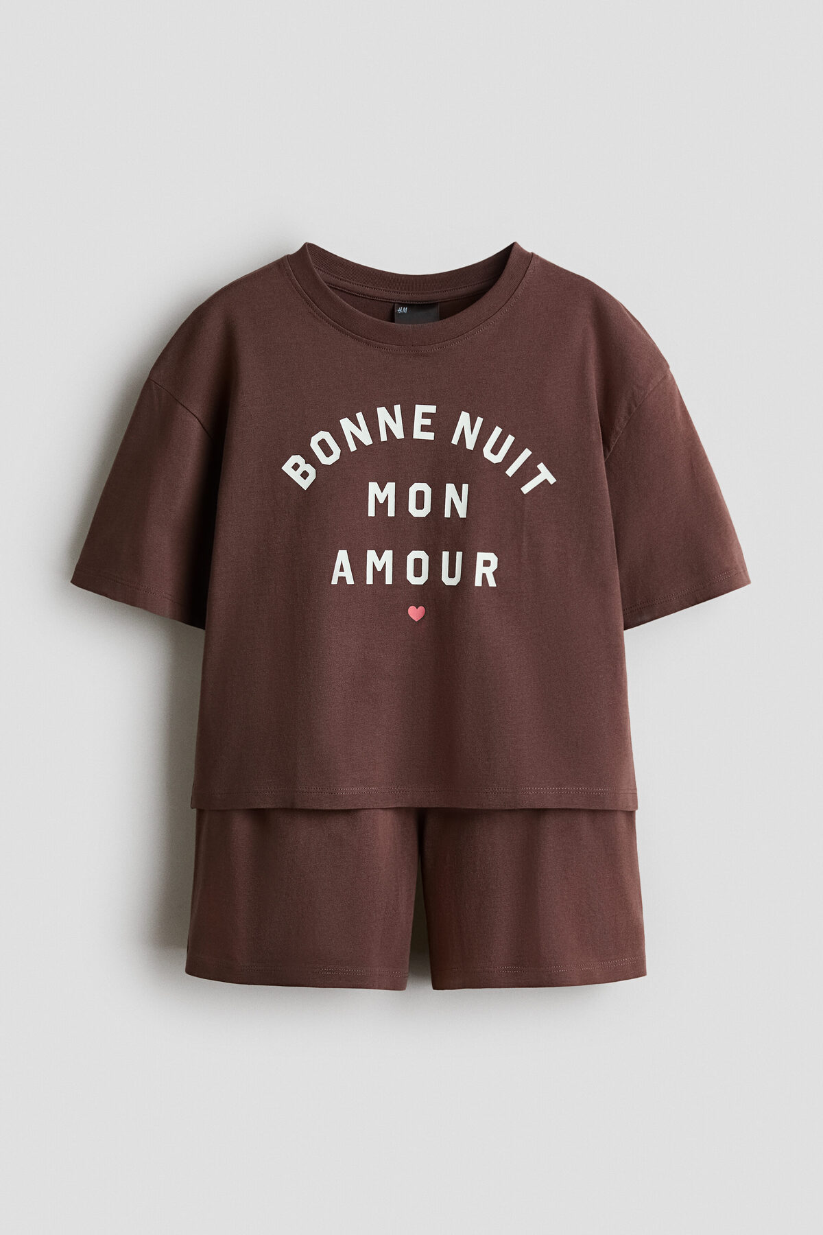 ست لباس خواب پنبه‌ای اچ اند ام ست پیژامه و لباس خواب H&M