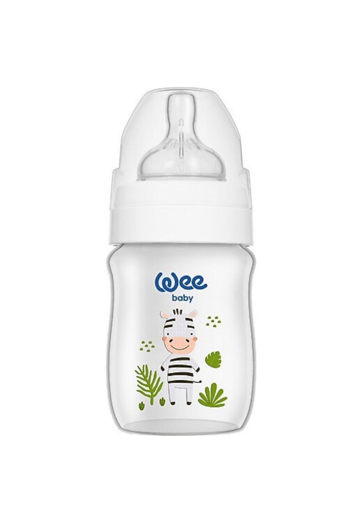 Wee Baby Wee 959 Safari PVC Biberon Geniş Ağızlı 0-6 Ay 150 ml