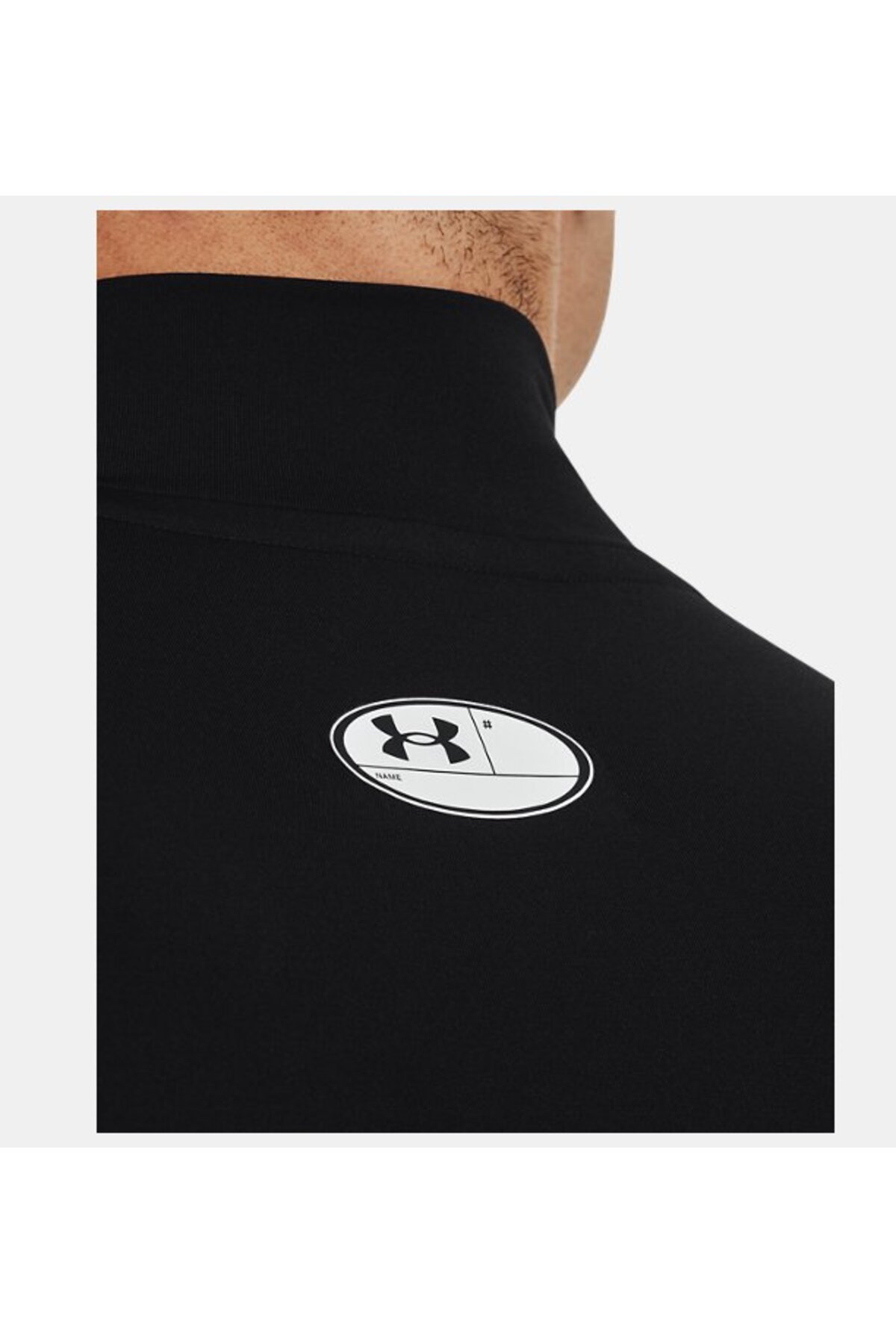 Under Armour Erkek UA HeatGear Armour Compression Mock Kısa Kollu T-shirt görsel 6