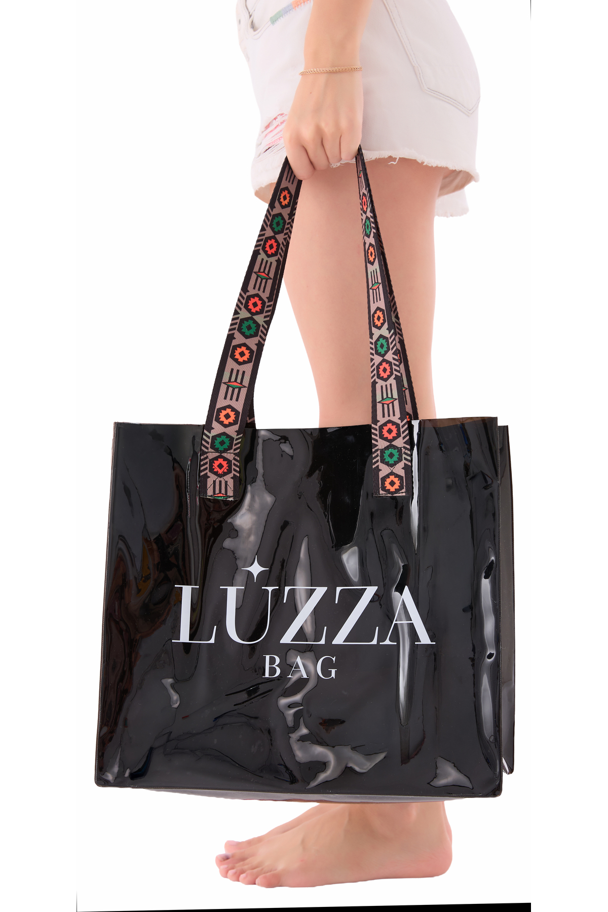 Luzza Bag Şeffaf Plaj Çantası görsel 3