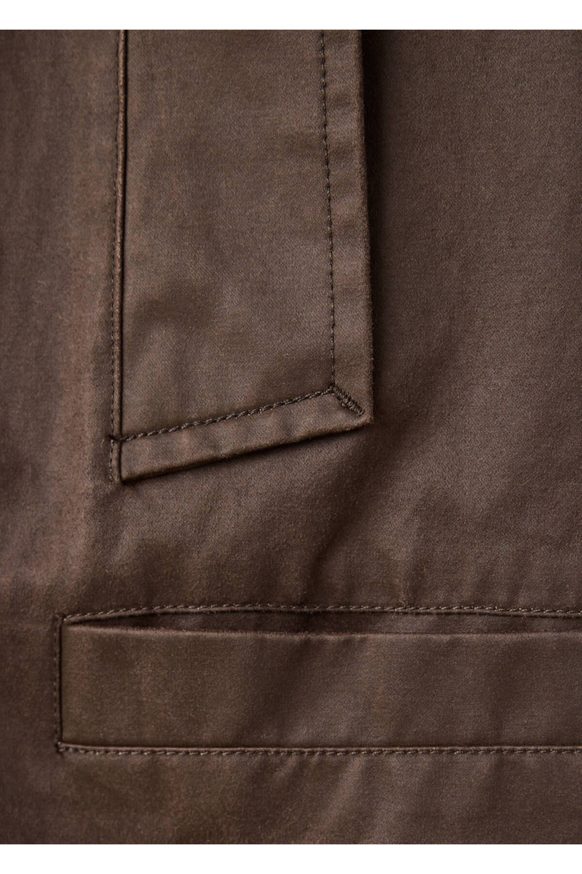 MANGO Woman Corduroy collar jacket görsel 8