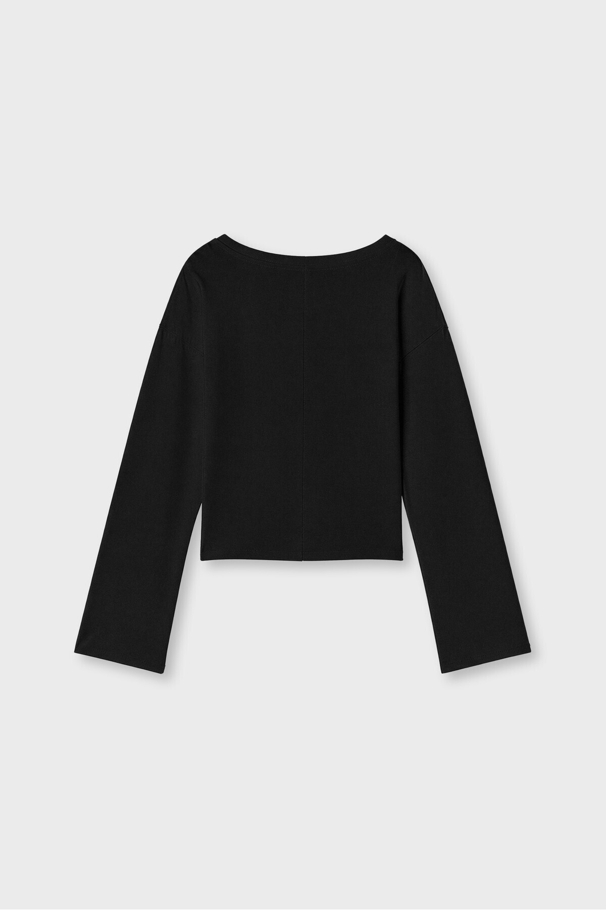 Stradivarius V Yaka Yarasa Kollu T-Shirt görsel 7