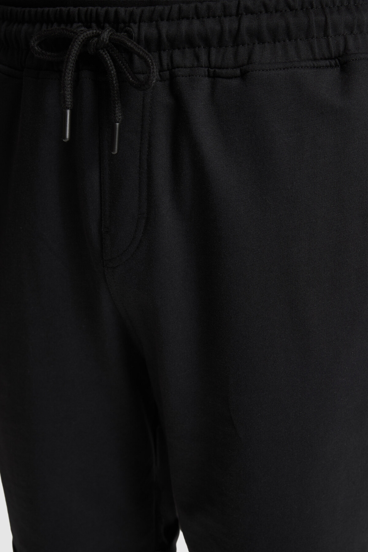 U.S. Polo Assn. Erkek Siyah Örme Şort 50327211-VR046 görsel 6