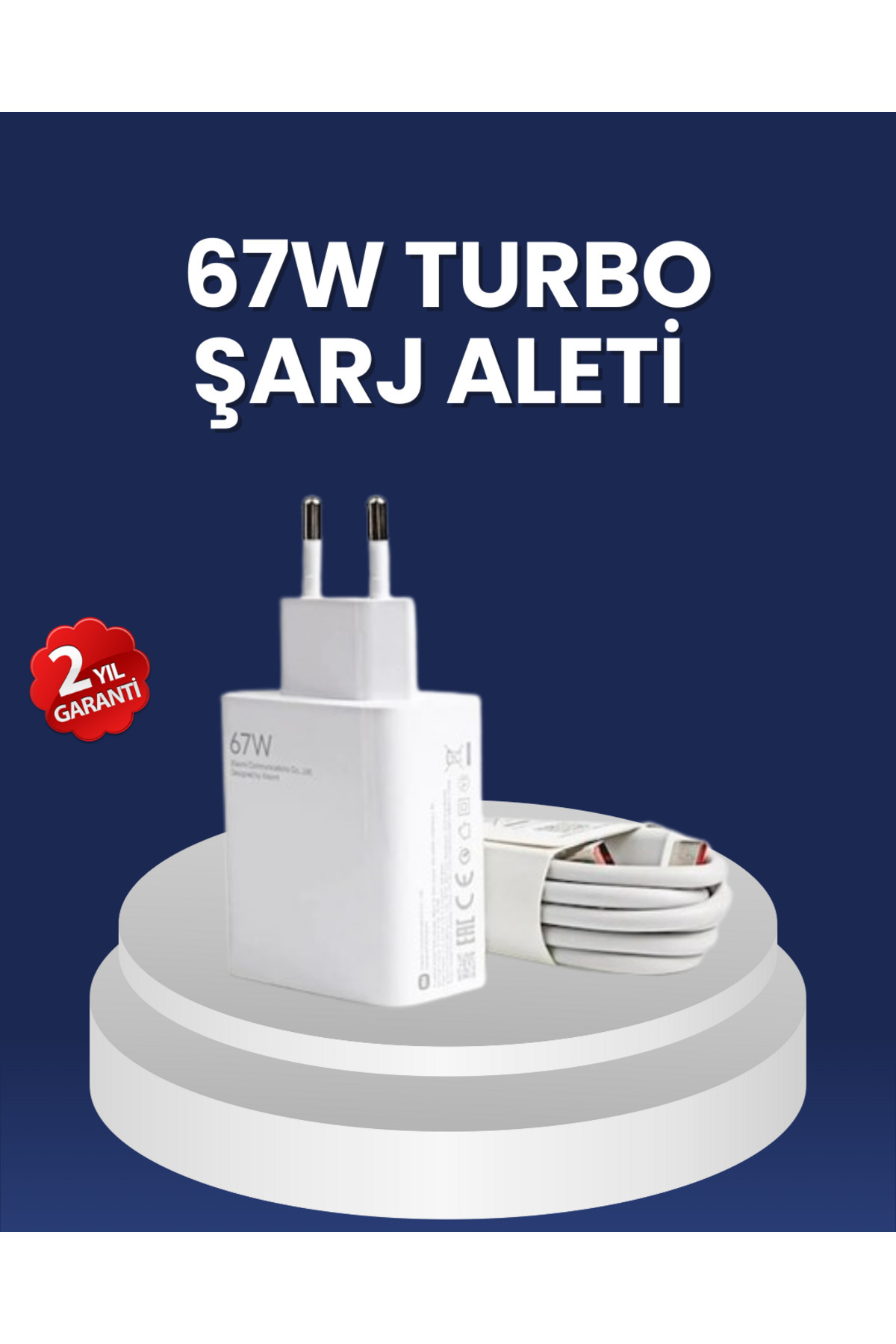 markentegra 67 Watt Hızlı Şarj Adaptörü Samsung S20 S21 S22 S23 Uyumlu