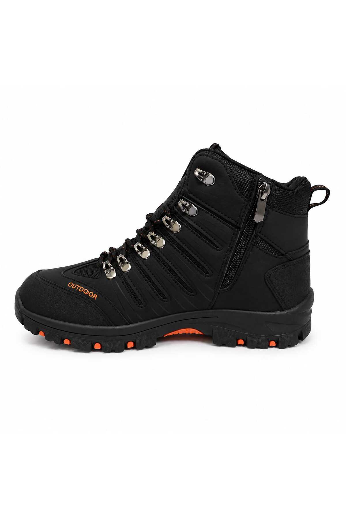 Dsm D.S.M Erkek Outdoor Trekking Rahat Kaymaz Taban Bilek Destekli Suya Dayanıklı Kışlık Bot görsel 3