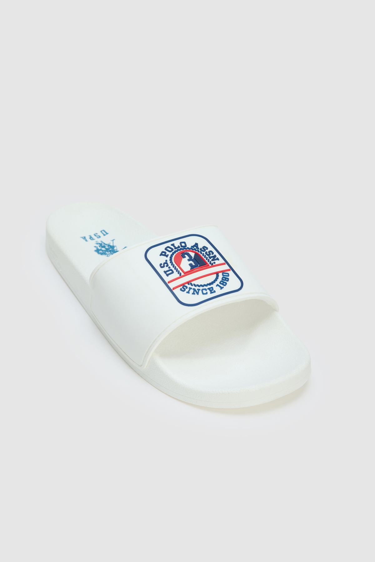 U.S. Polo Assn. Erkek Beyaz Terlik 50323201-VR013 görsel 3