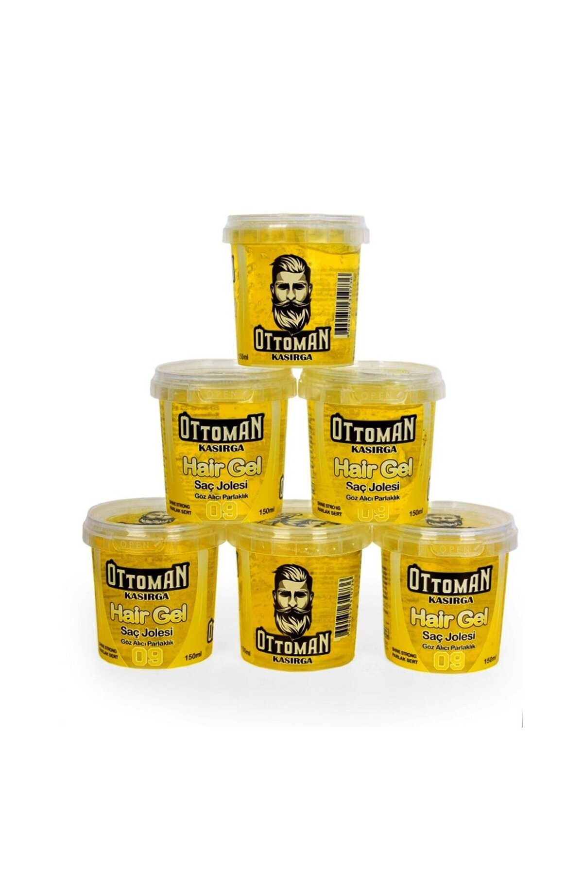 Genel Markalar Kasırga Saç Jölesi 150ML Sarı Parlak Sert — 15-0719
