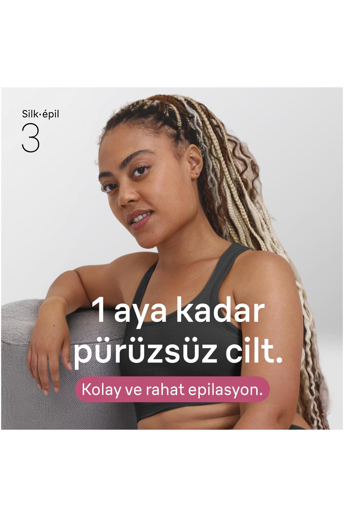  اپیلاتور سیمی Silk·épil 3، پوستی صاف و دائمی، 3-202 — 8700216962919  — تصویر 2 از 8