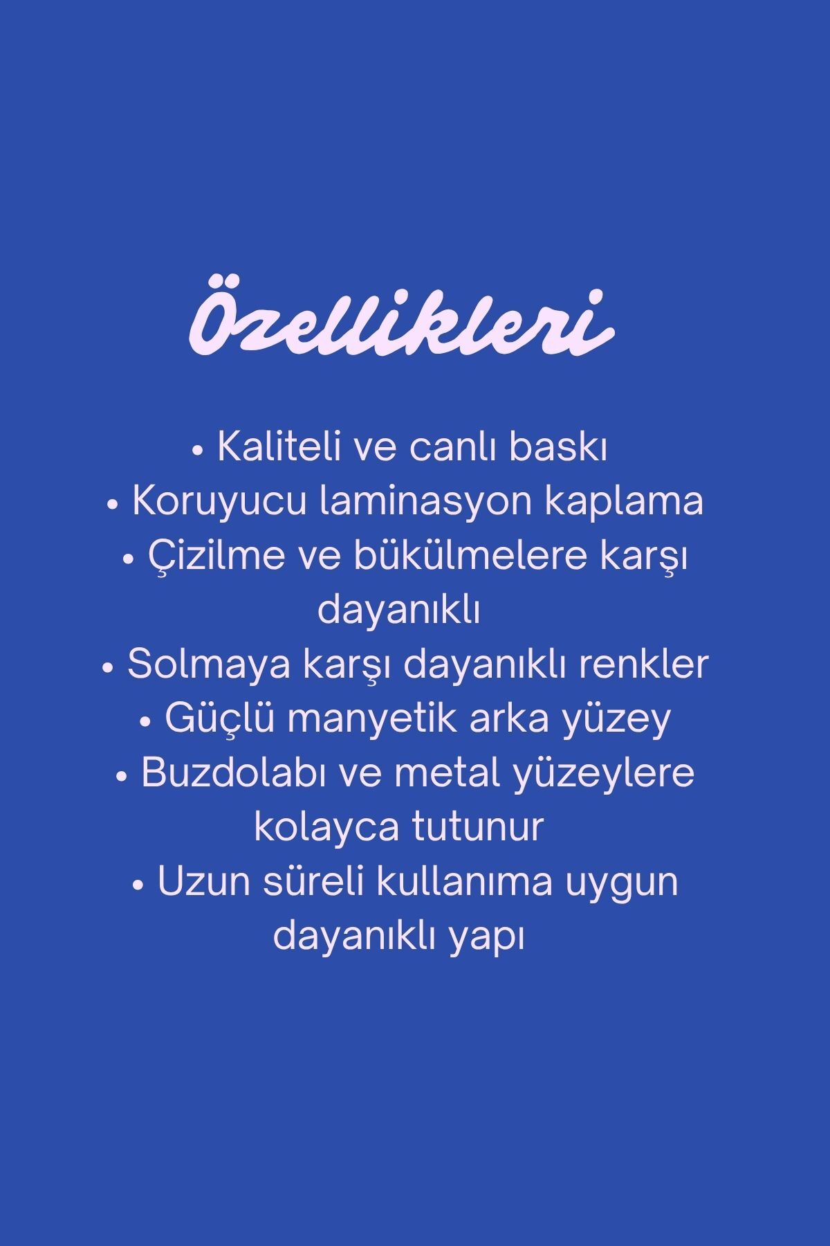 Kırmızı Magnet Fotoğraf Çerçevesi – Dalgalı Dama Desenli