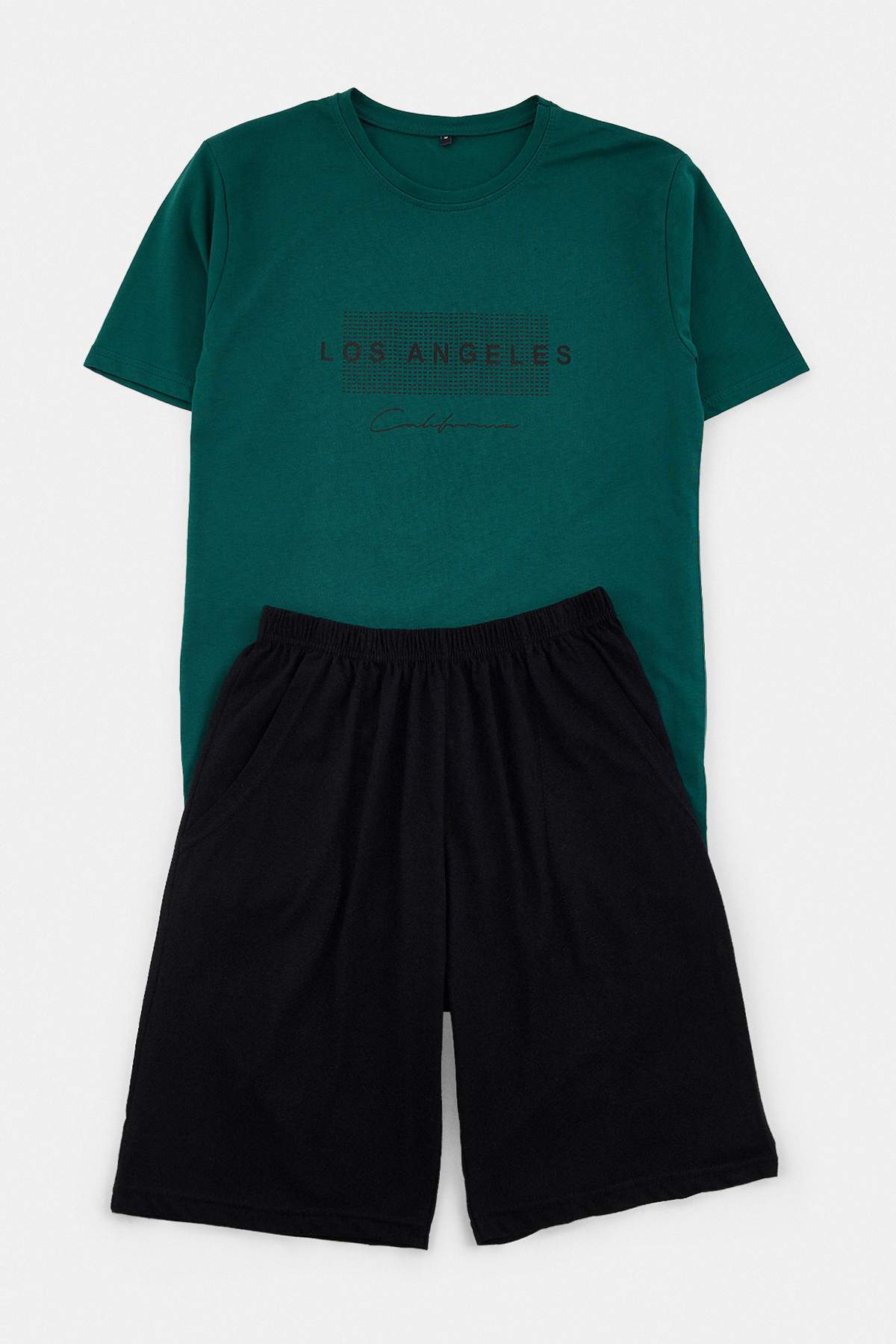 Trendyolmilla Man Yeşil Regular Homewear Pijama Takımı TMNAW27PT00014