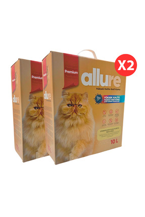 Mimama ALLURE Premium Yüksek Kaliteli Kedi Kumu 20 Lt (2x10 Lt)