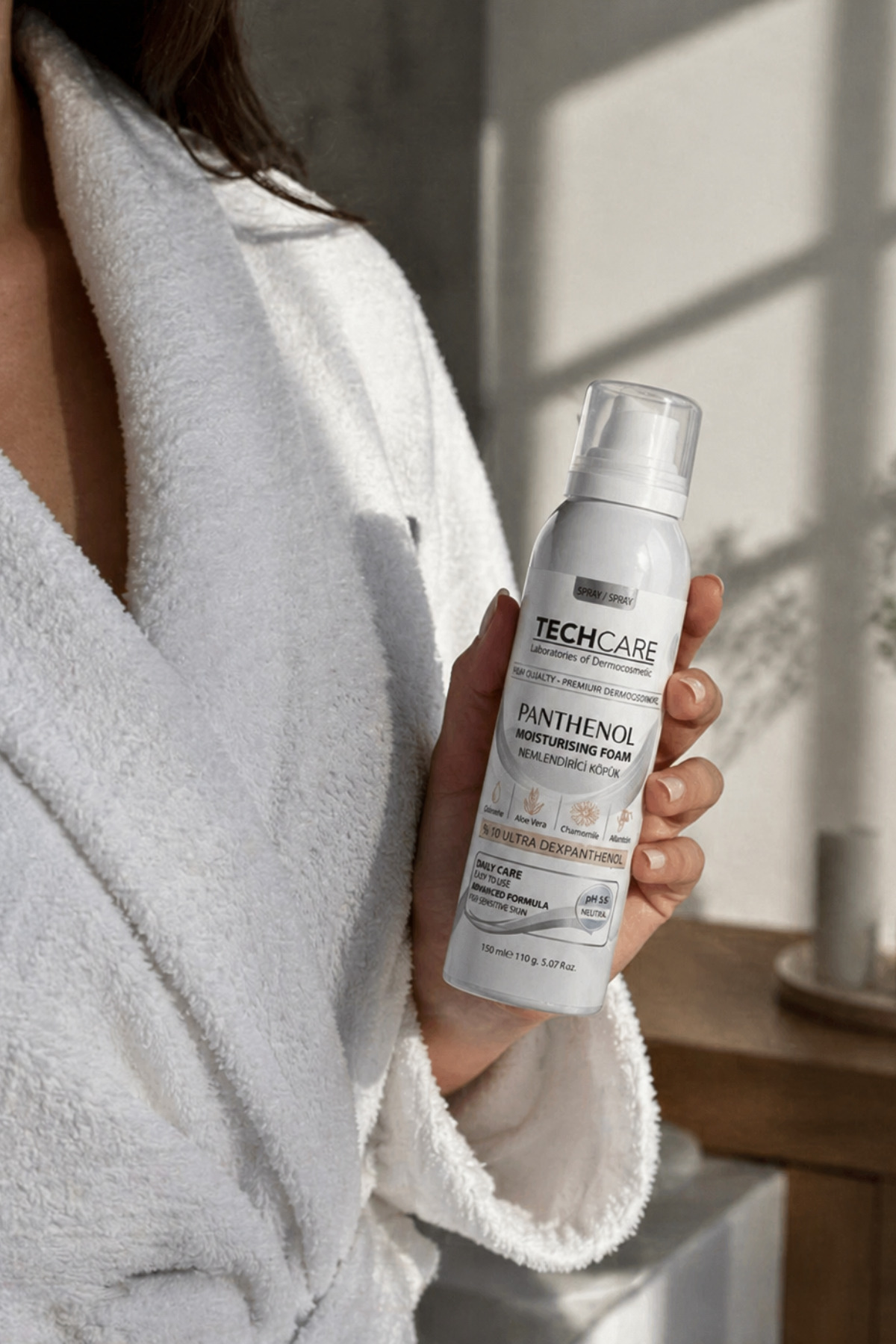 Lazer Epilasyon Ve Ağda Sonrası Panthenol Nemlendirici Tahriş Azaltıcı Köpük 150ML — KÖPÜK — تصویر 3 از 4