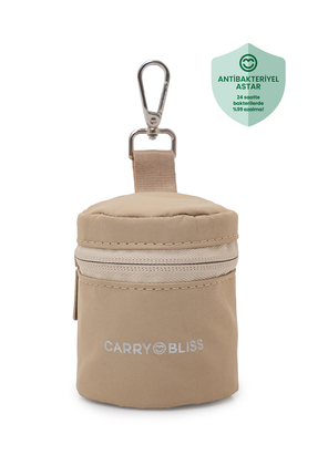 carry bliss PaciPal Anti-Bakteriyel Astarlı Emzik Saklama Çantası