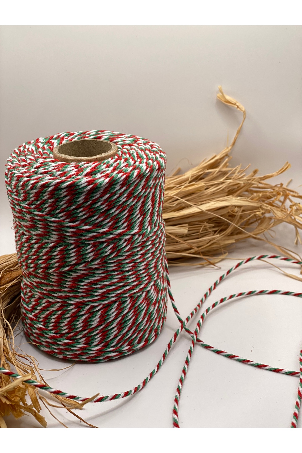Premium (200 Meters 200 Gr) Marteniçka Mixed Color Gift Package Rope Bracelet Necklace Christmas