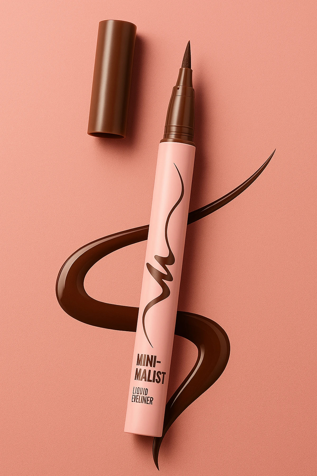 Lisanslı Minimalist Serisi İnce Uçlu Eyeliner – Uzun Süre Kalıcı ve Hassas Sürüş (03 Kızıl Kahve) — رنگارنگ 2017454111105 — تصویر 6 از 6