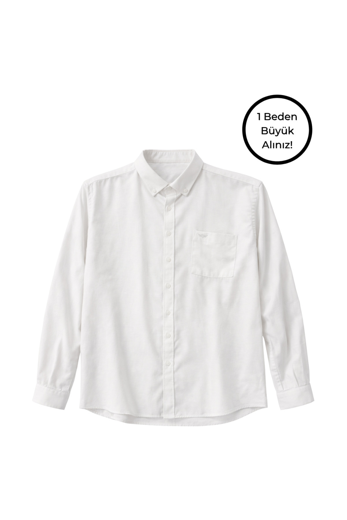 BattalModa Erkek Büyük Beden Gri Uzun Kollu Gömlek 3XL-4XL-5XL-6XL görsel 4