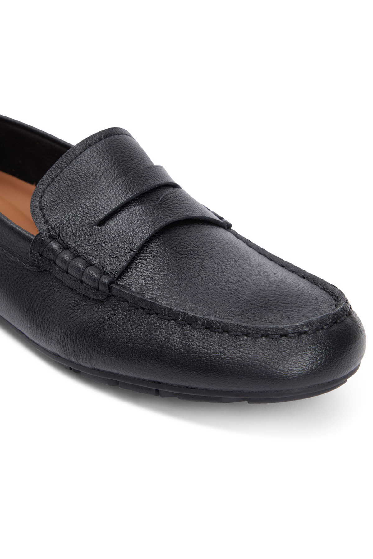 Tommy Hilfiger Siyah Kadın Deri Loafer FW0FW09350BDS görsel 6