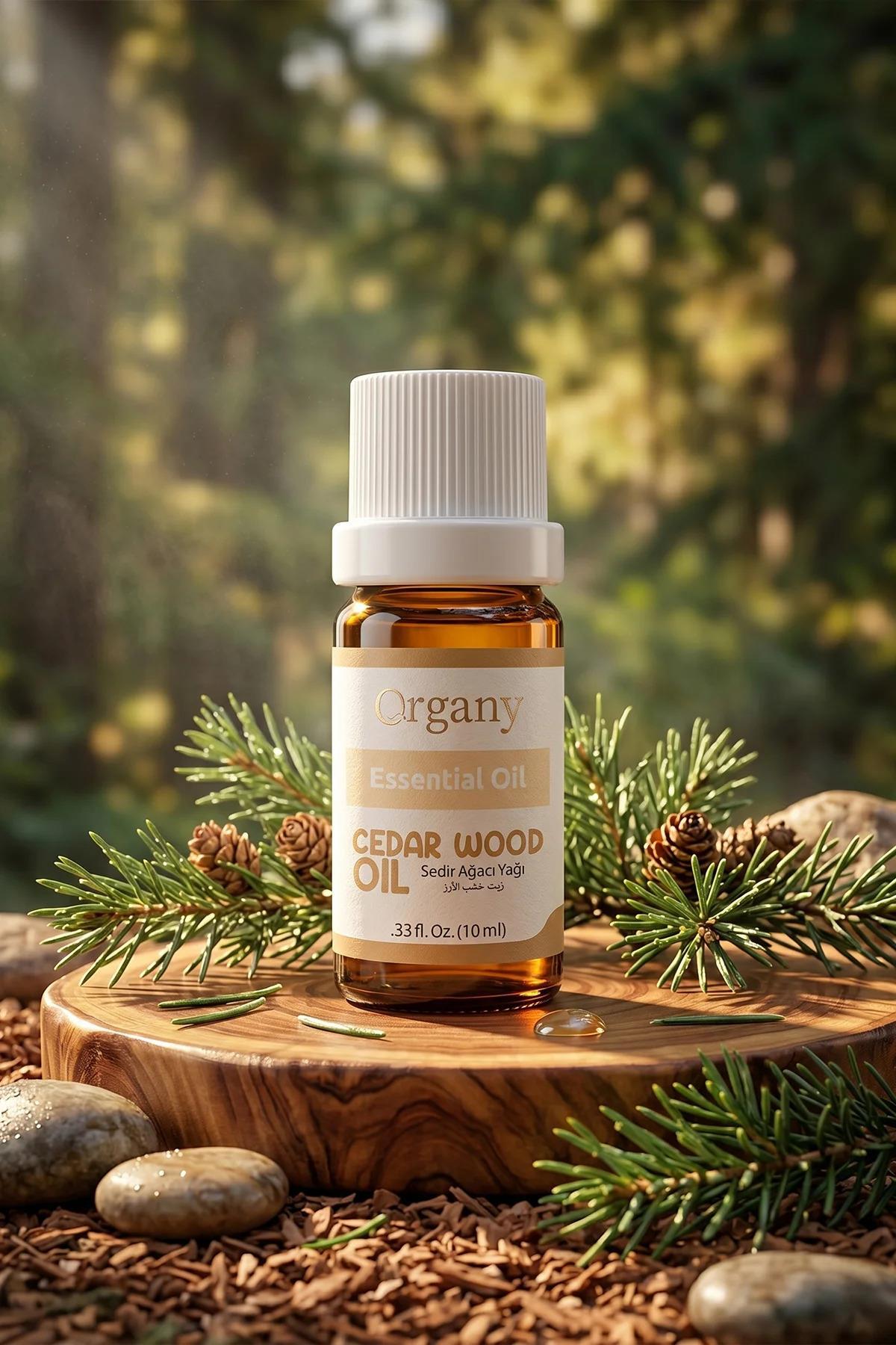 Kepeği Önleyici Sedir Ağacı Yağı %100 Doğal Saç Derisi Bakım Yağı Cedarwood Essential Oil 10 ml — OGEY10SEO — تصویر 5 از 5
