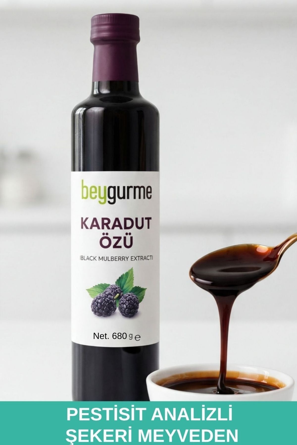 BEYGURME Karadut Özü 680gr (PESTİSİT VE AĞIR METAL ANALİZLİ) - Fiyatı, Yorumları