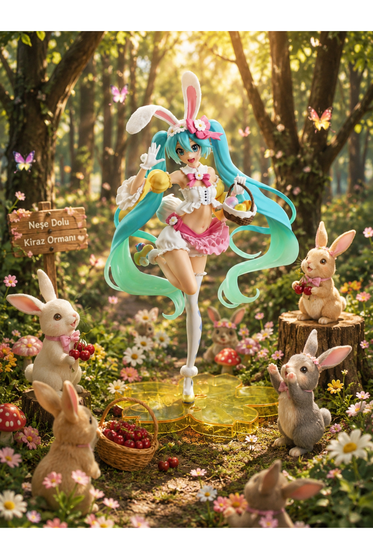 Zigver Yeni Anime Miku Hatsune Action Figure Koleksiyon Model