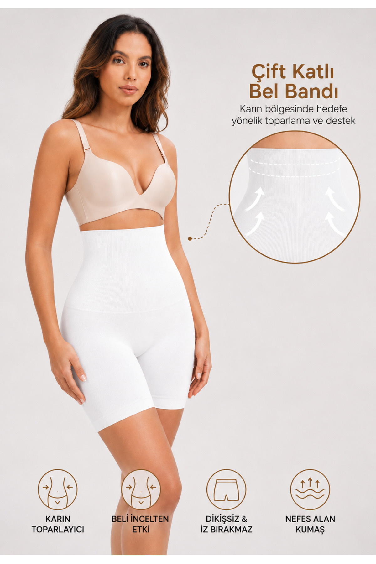 High Waist Long Legged Seamless Corset 1020