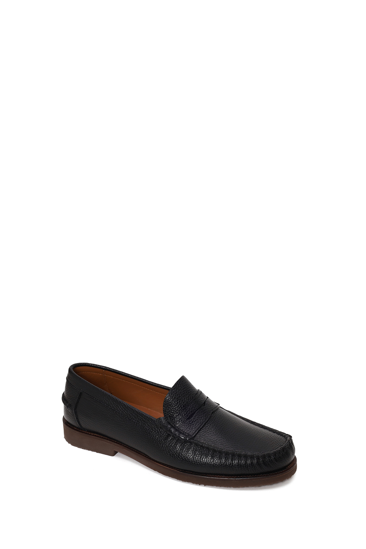 Derimod Erkek Siyah Deri Casual Loafer 26SFD6033FT görsel 7