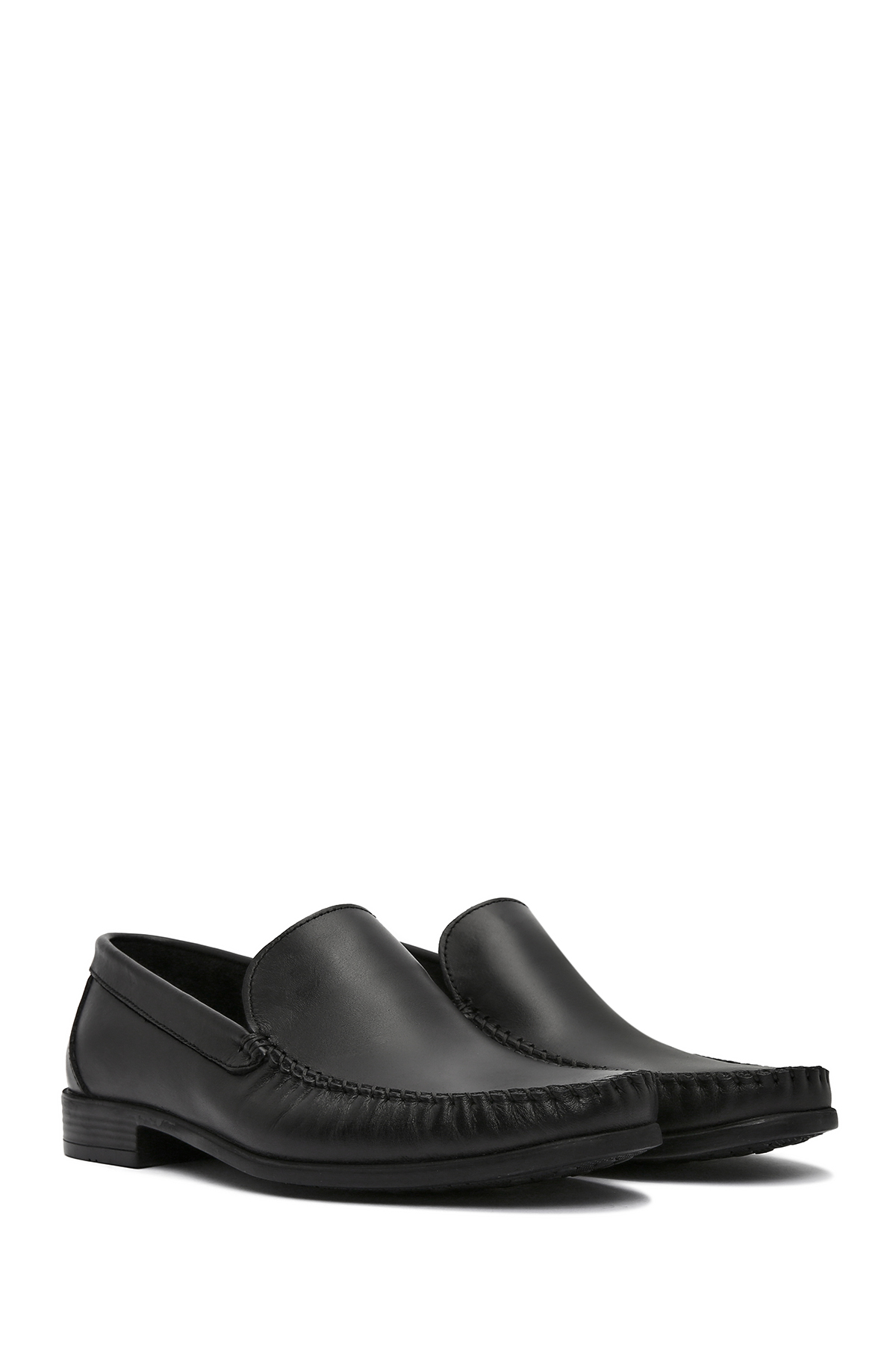 Derimod Erkek Siyah Deri Loafer 26SFD754018 görsel 2