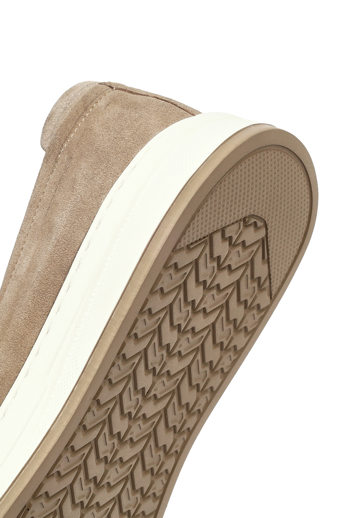 Derimod Erkek Bej Süet Deri Casual Loafer 26SFD602910 görsel 8