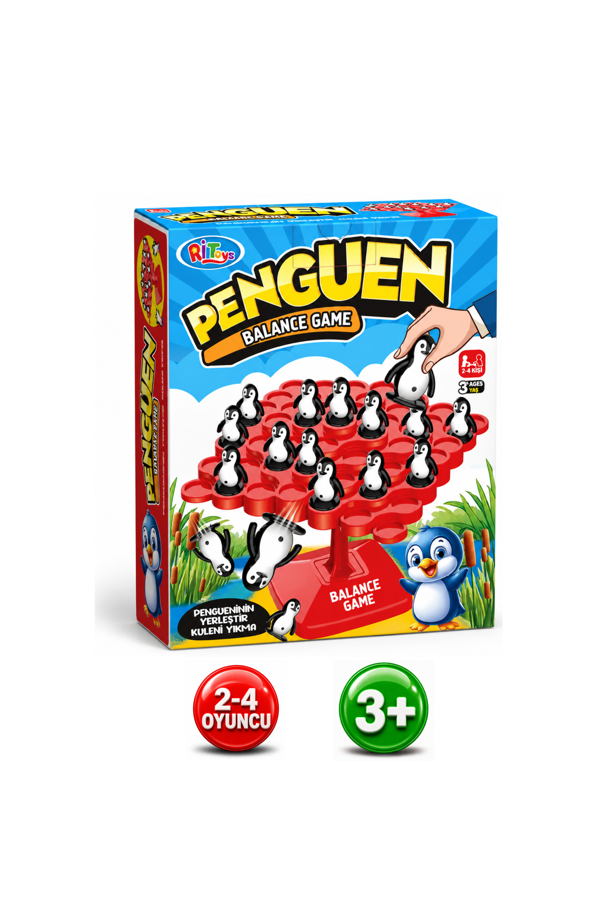 ALAY Ticaret Penguen Balance Denge Oyunu - Eğlenceli ve Heyecan Dolu Strateji Oyunu