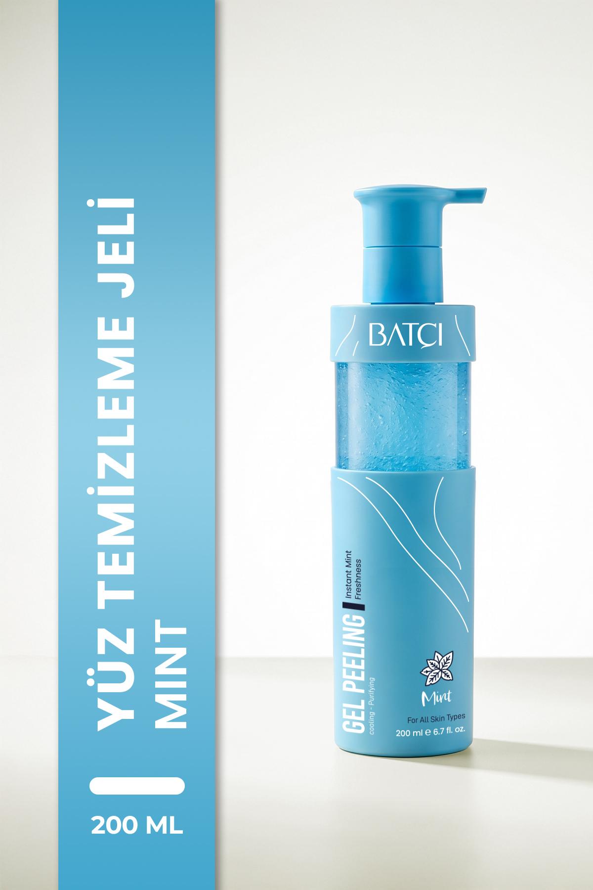 Batçı Mint Jel Peeling – Nazik Arındırıcı, Serinletici, Ölü Deri Temizleyici — 8684808759562