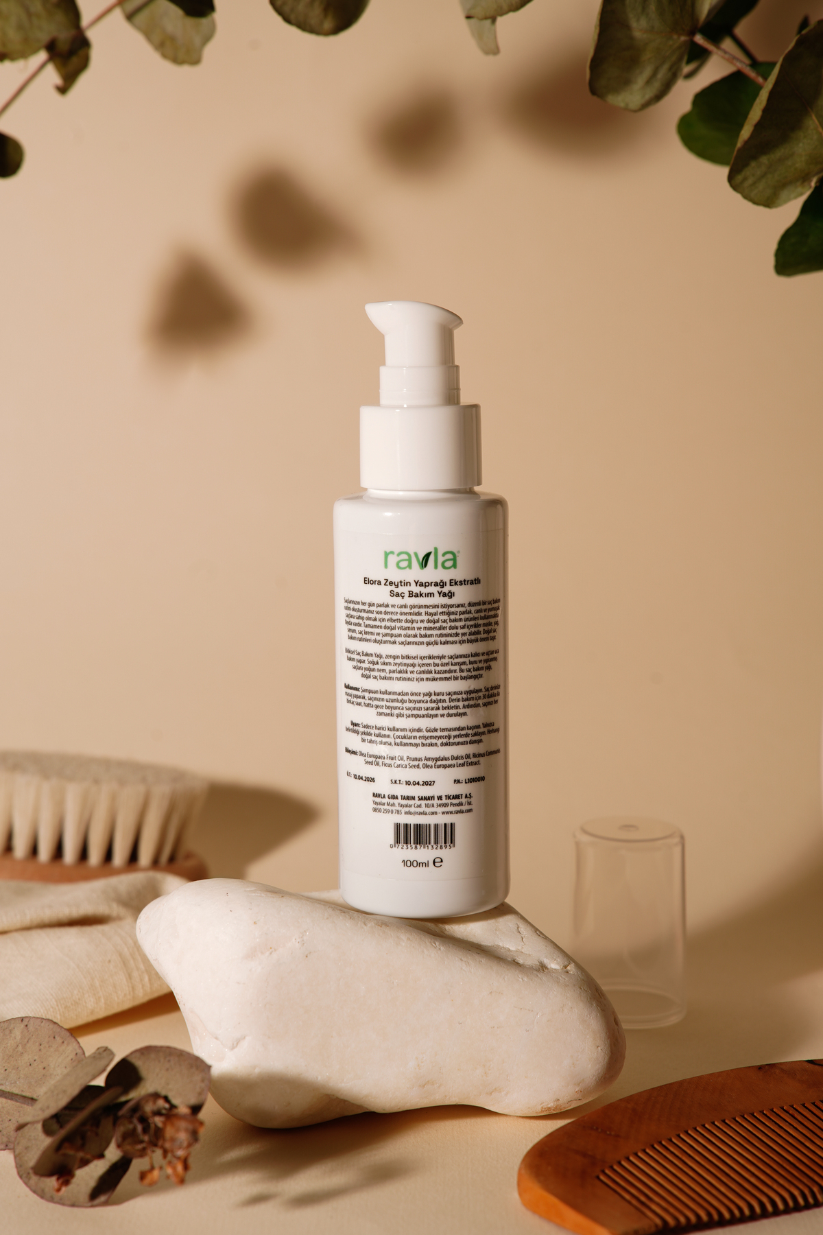 Elora Zeytin Yaprağı Ekstratlı Saç Bakım Yağı - 100ml — 0723587132895 — تصویر 8 از 9