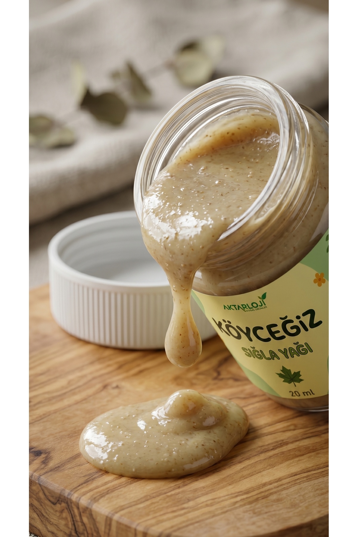 20 ml Köyceğiz Sığla Yağı / Yenilebilir / Saf ( Günlük Yağı ) Yoğun Kıvam - Katkısız & Doğal — A1-sıglayagı-20ml — تصویر 2 از 8