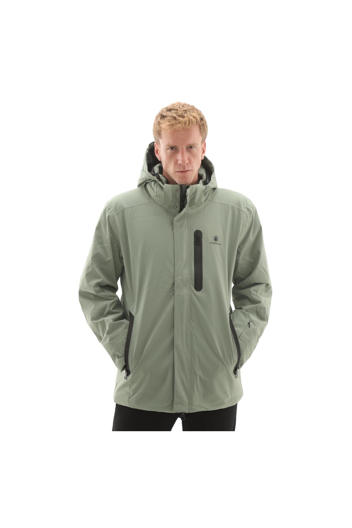 lumberjack 102026805-R 5W Ml Lubeck 2Kkb-03 5Pr Erkek Mont Haki görsel 2
