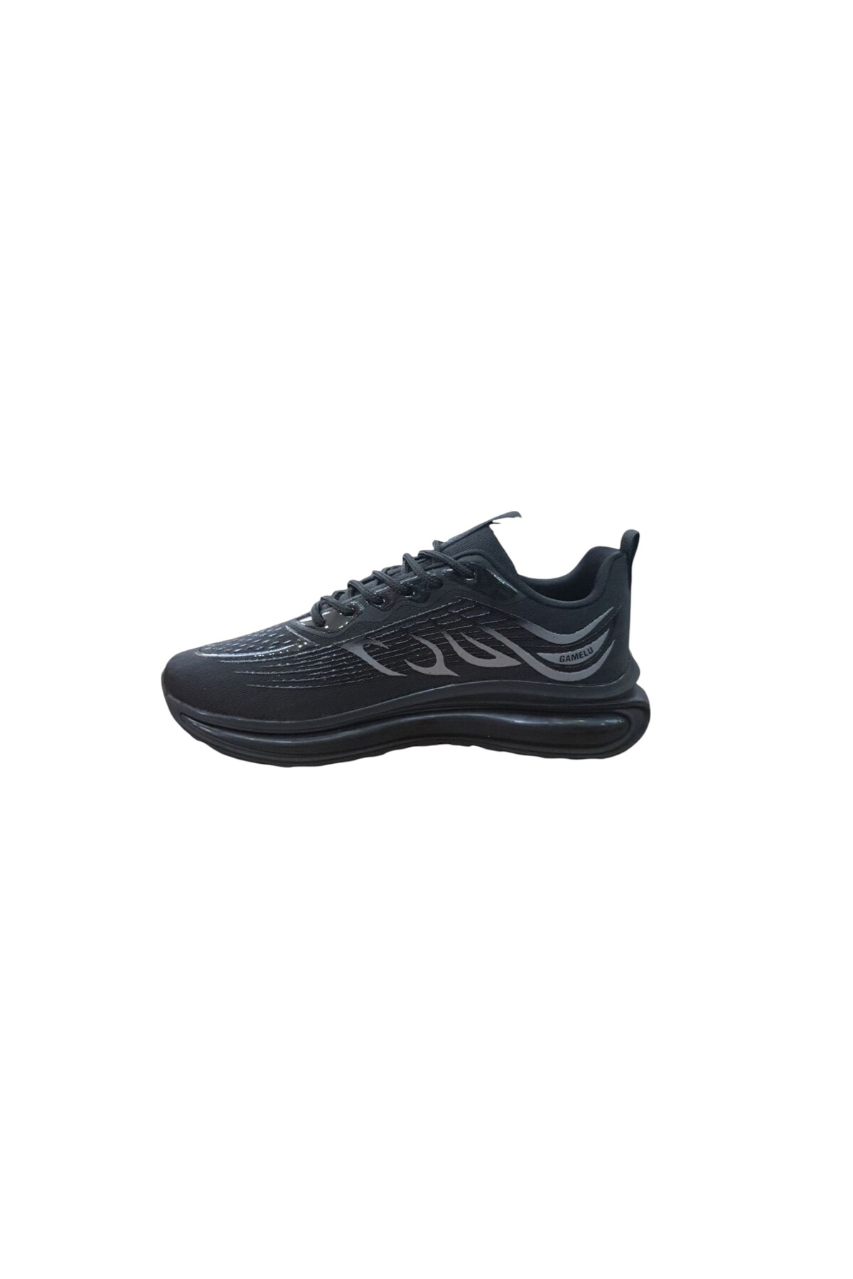 GAMELU Apple Erkek Sneaker Ayakkabı - SİYAH görsel 3