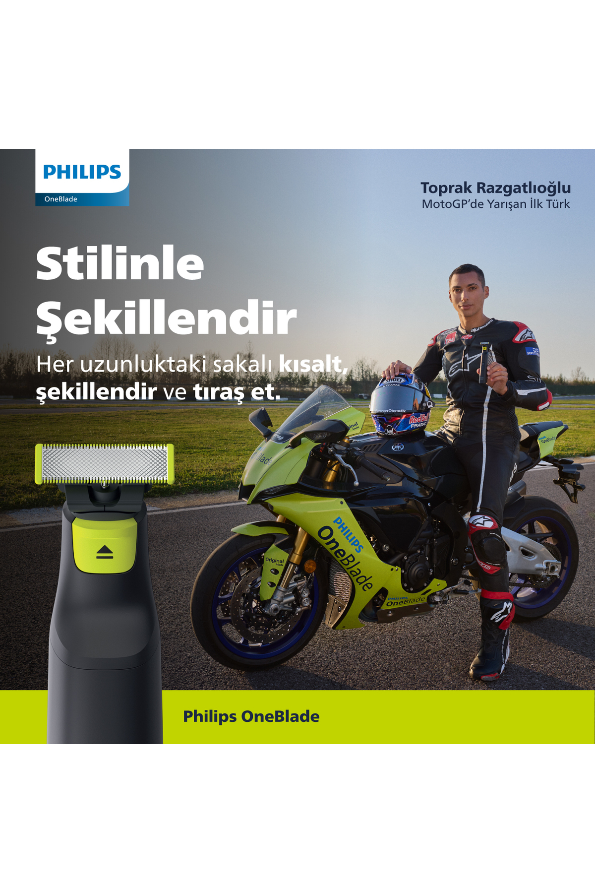 ماشین اصلاح صورت و بدن OneBlade Pro، مناسب برای استفاده خشک و مرطوب، 12 تنظیم طول، 1 تیغه یدکی، QP6542/10