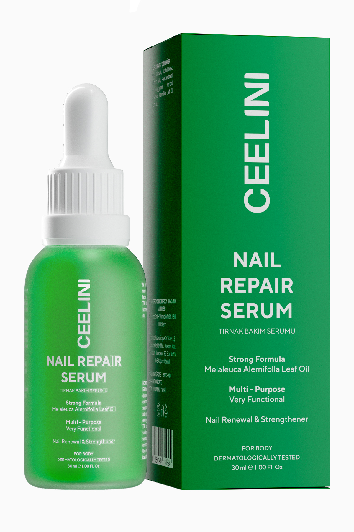 El ve Ayak Tırnak Bakım Serumu Çay Ağacı , Salisik Asit Özlü Serum 30 ml — CL0001 — تصویر 2 از 6