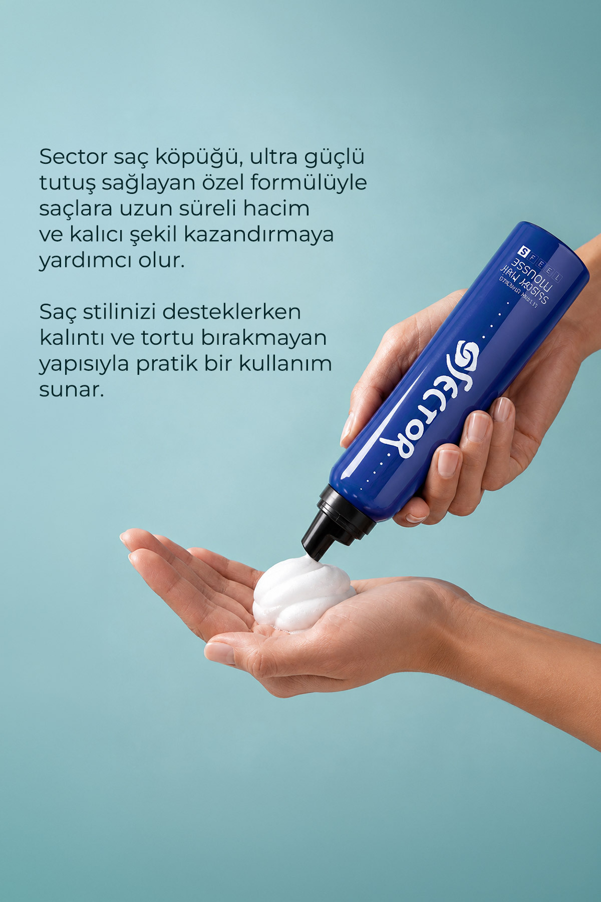 Ultra Sert Saç Köpüğü 200 ml — SB.SS.0001.23674 — تصویر 3 از 5