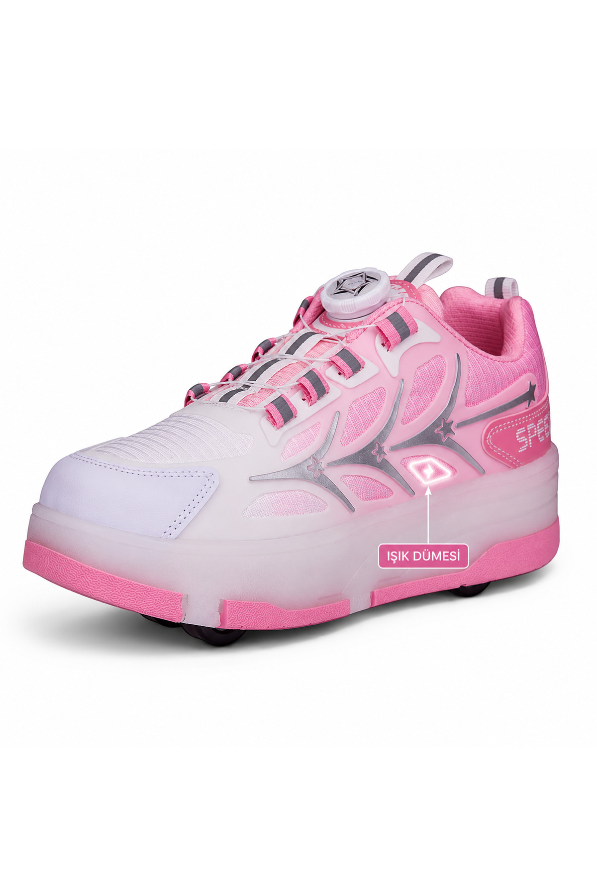 いっこ⭐︎ ZACOZ LED Işıklı Patenli Spor Ayakkabı 36-40 Numara Tekerlekli