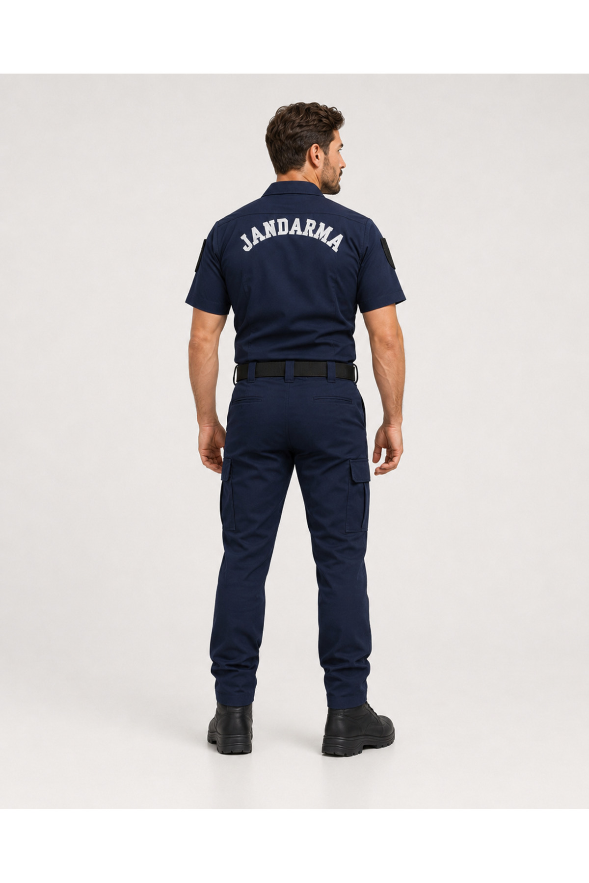 J. Asayiş Colorfast Navy Blue Trousers — سرمه‌ای asayişpantolon — تصویر 2 از 7