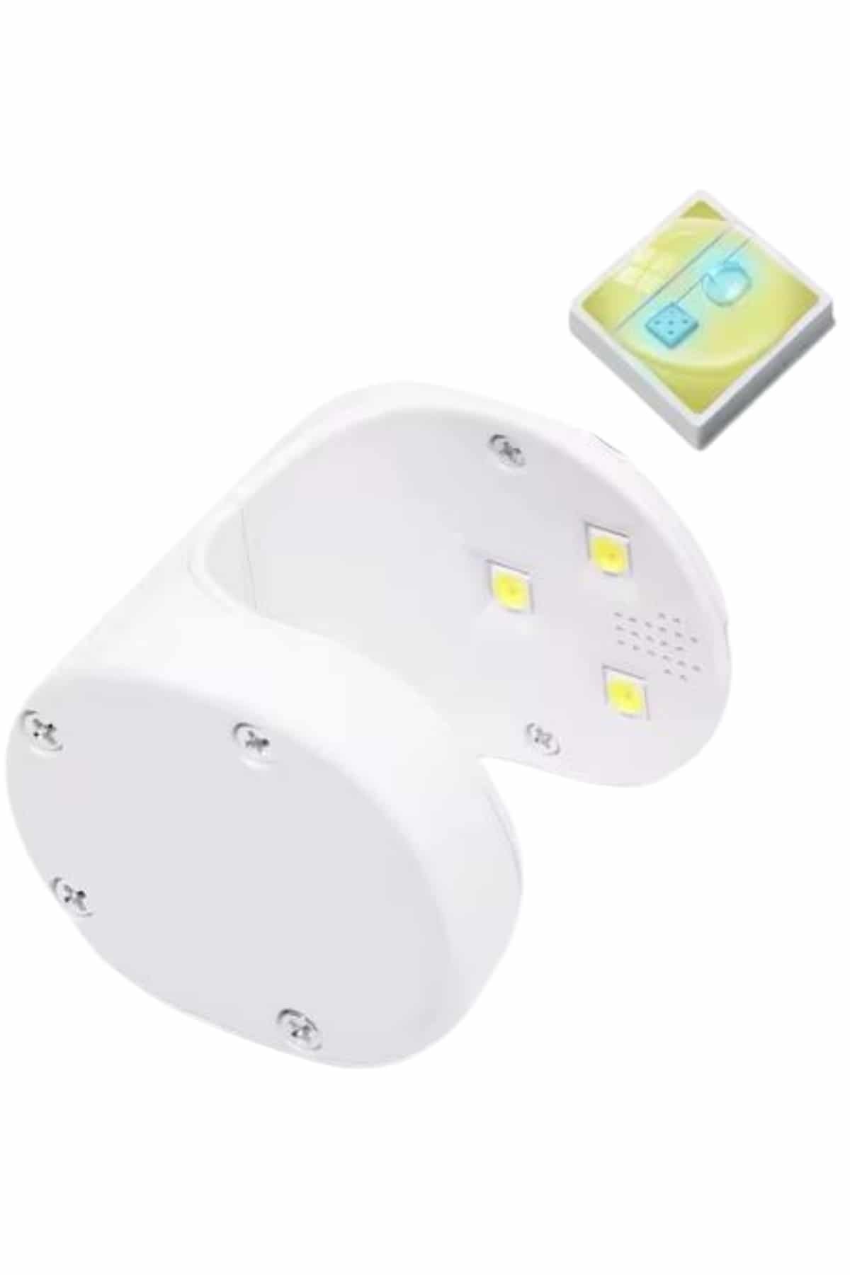 Kalıcı Oje Kurutucu UV Led Teknolojisi Taşınabilir Mini Tırnak Kurutucu Yeni Nesil — 2FTAUCZZZPROTEZTIRNAKKURUTMAAAA3-1 — تصویر 3 از 5