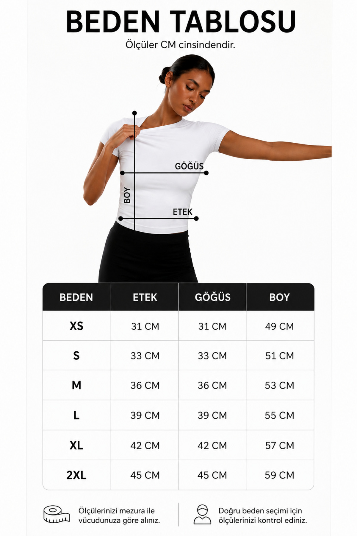 Maison La Femme Kadın T-shirt Vücuda Oturan Crop görsel 6