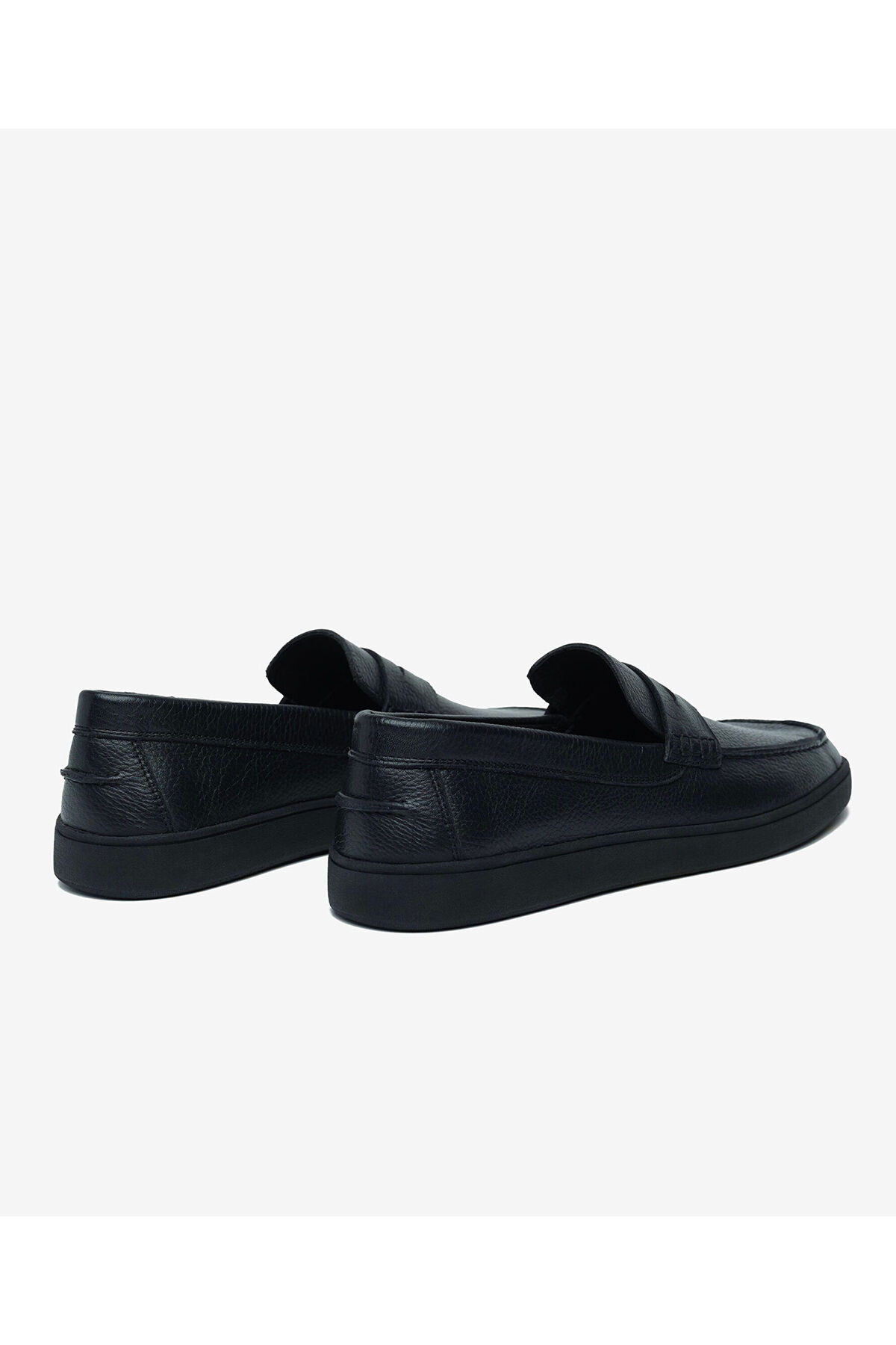 Greyder Erkek Siyah Hakiki Deri Loafer Ayakkabı 6Y1UA64757 görsel 4