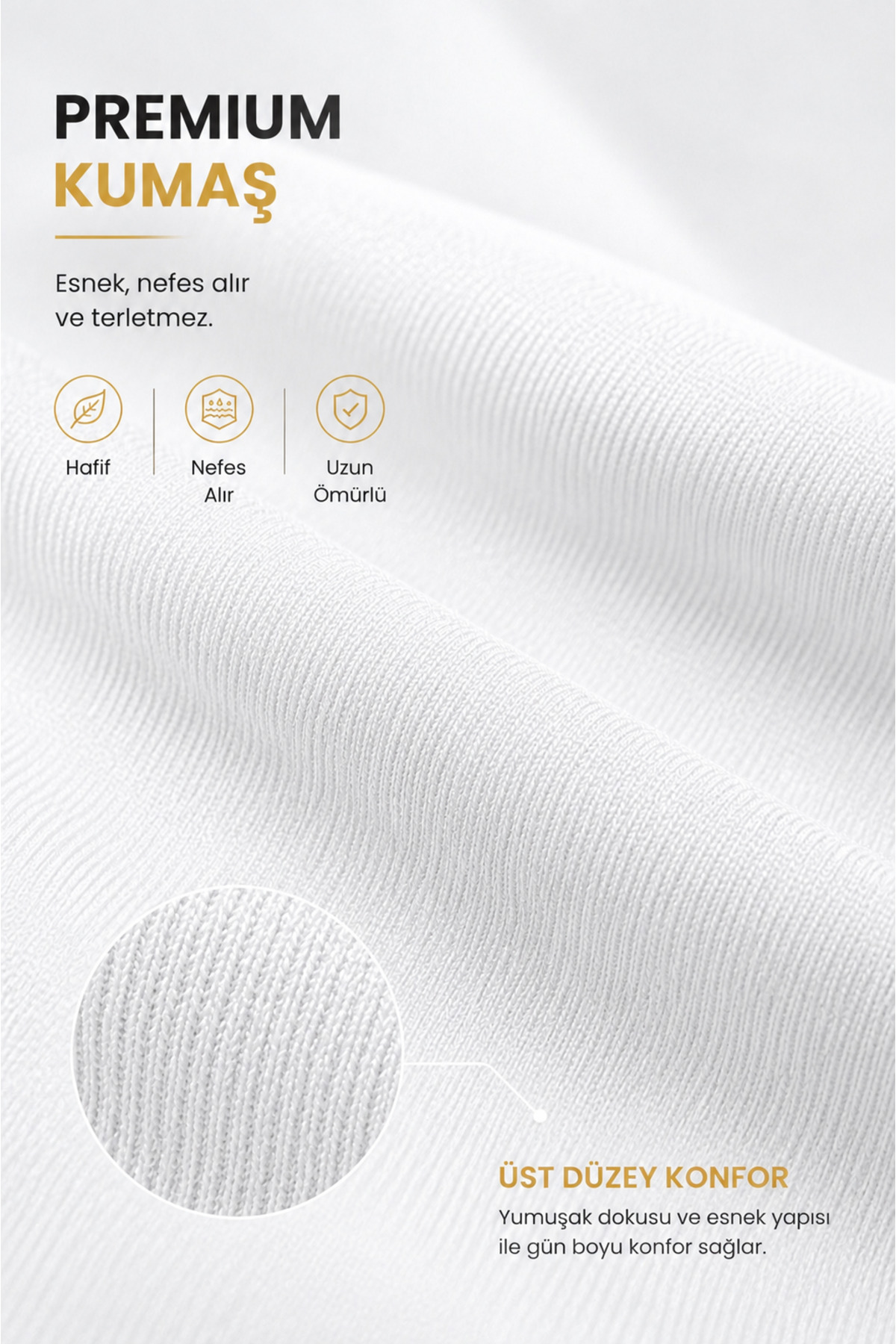 Sapeur Erkek Premium Slim Fit Katlamalı Kollu Günlük & Spor Tişört - Ultra Esnek ve Nefes Alan görsel 6