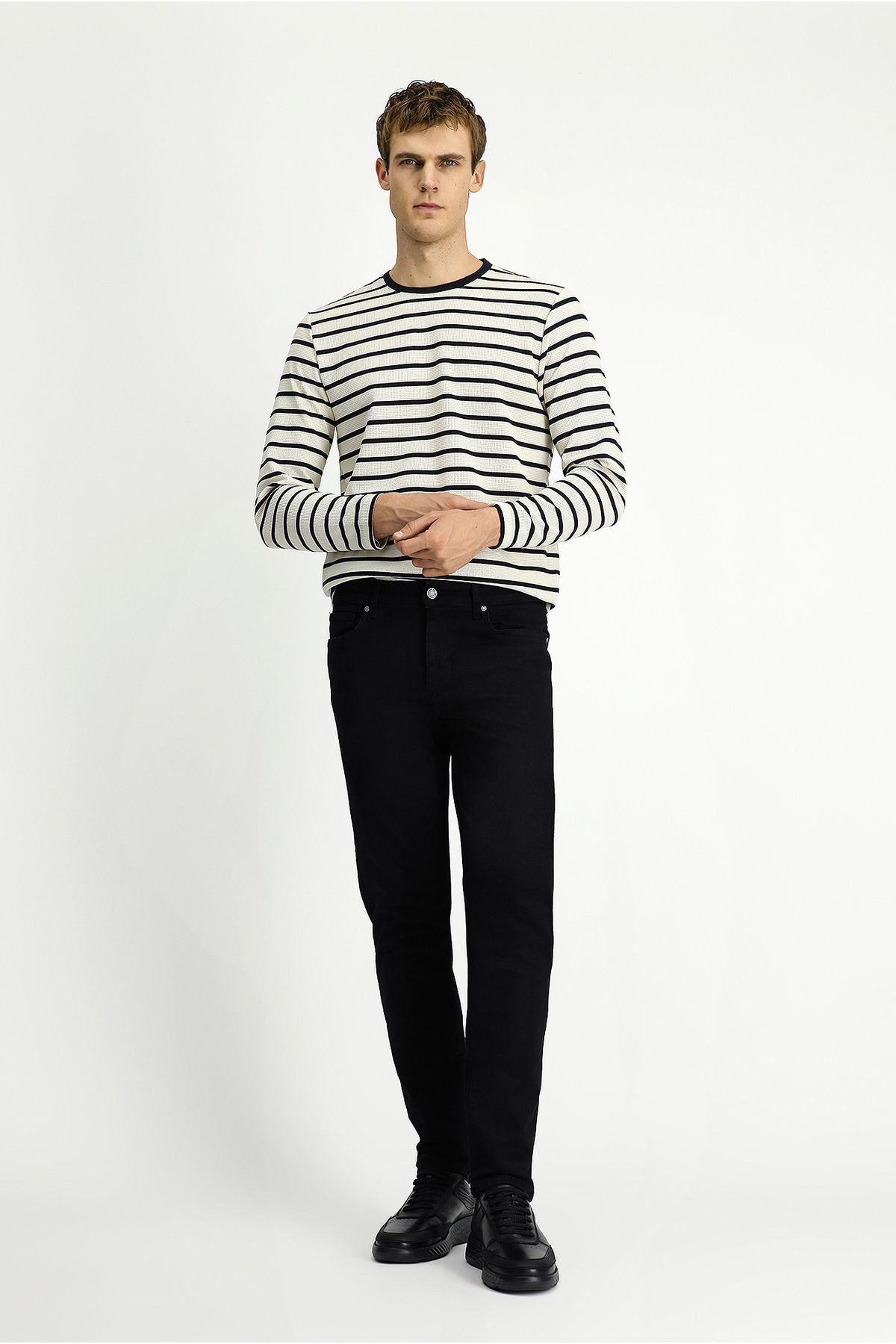 Kiğılı Slim Fit Dar Kesim Likralı Beş Cep Denim Pantolon görsel 4