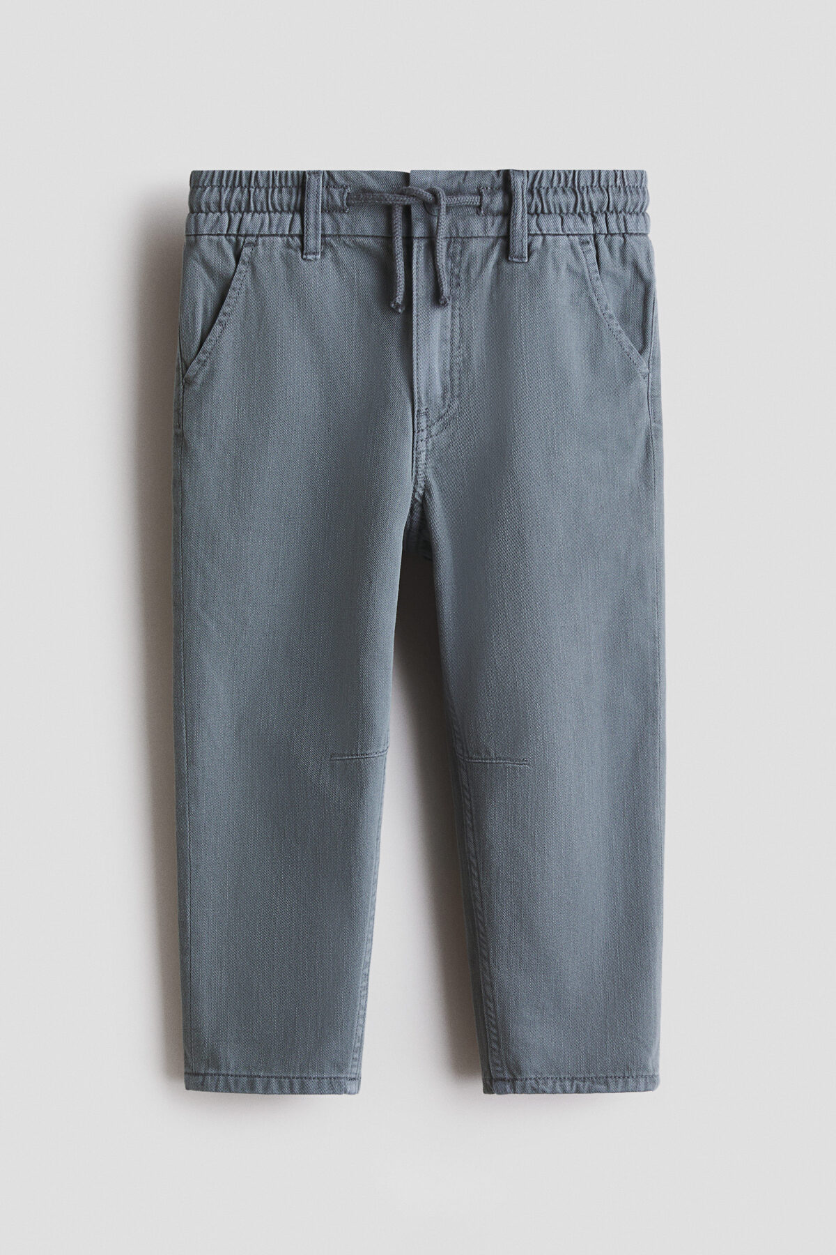 شلوار گاباردین نخی شسته شده اچ اند ام شلوار H&M