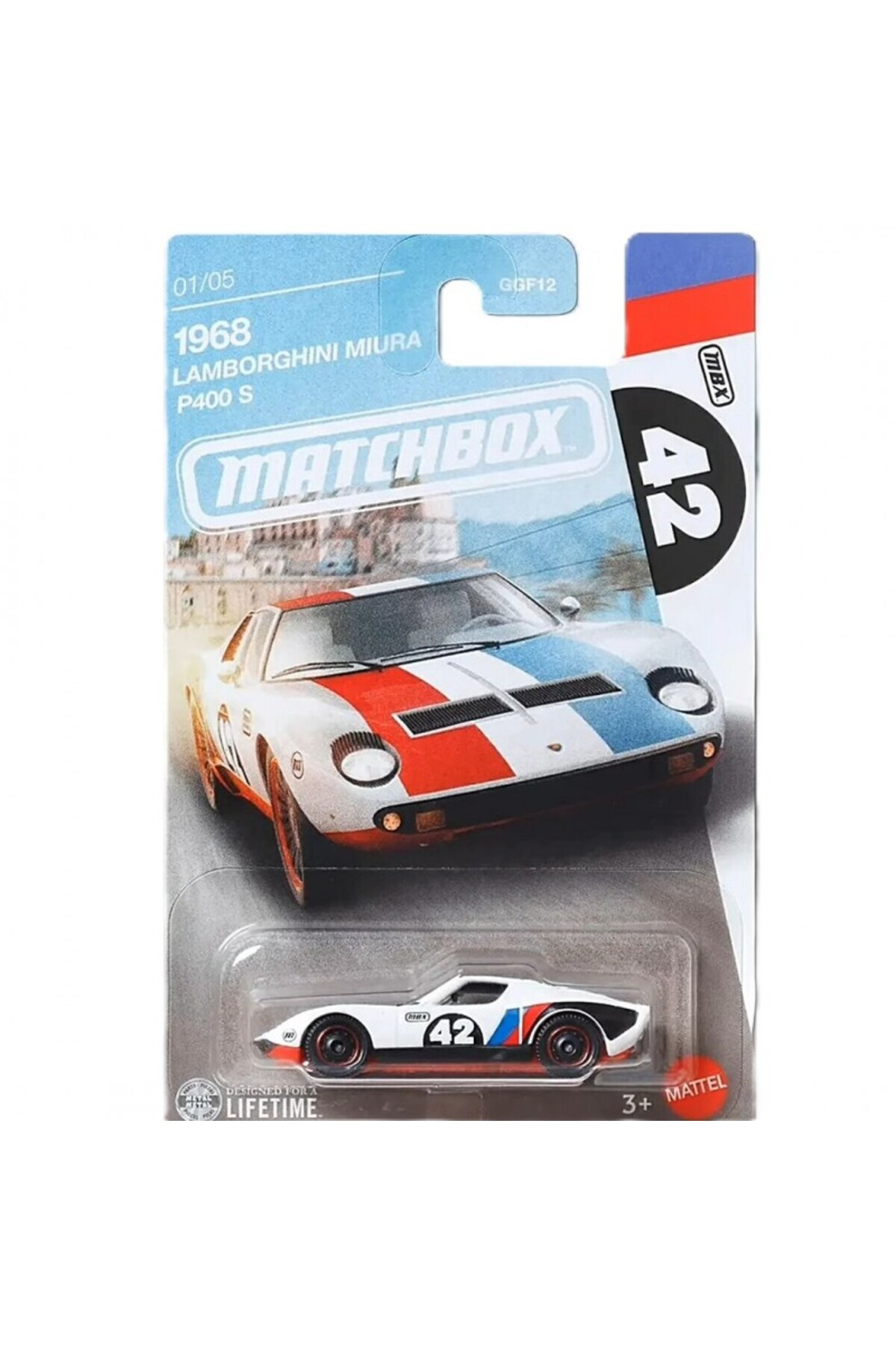 HOT WHEELS Matchbox 1968 Lamborghini Miura P400 S 1:64 Diecast